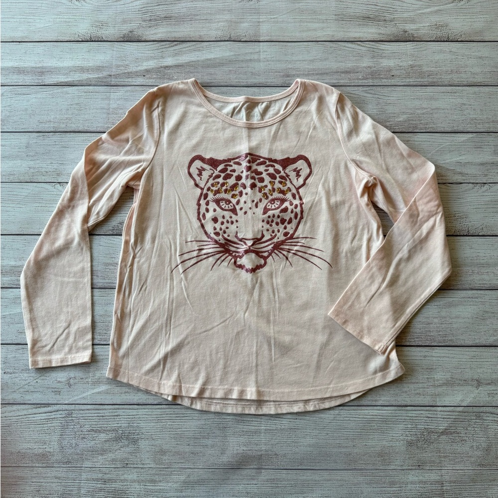 Children’s Place Pink Leopard Long Sleeve Tee